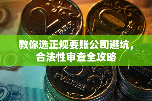 济南教你选正规要账公司避坑，合法性审查全攻略