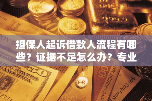 济南担保人起诉借款人流程有哪些？证据不足怎么办？专业律师解答