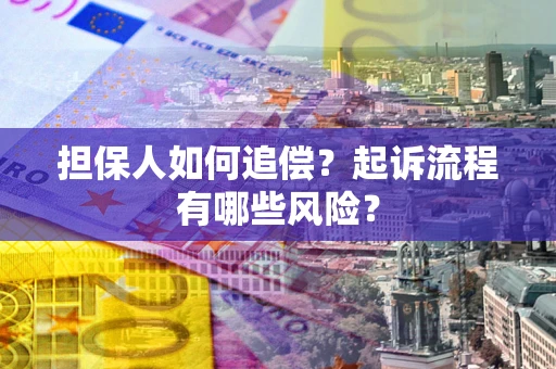 济南担保人如何追偿？起诉流程有哪些风险？