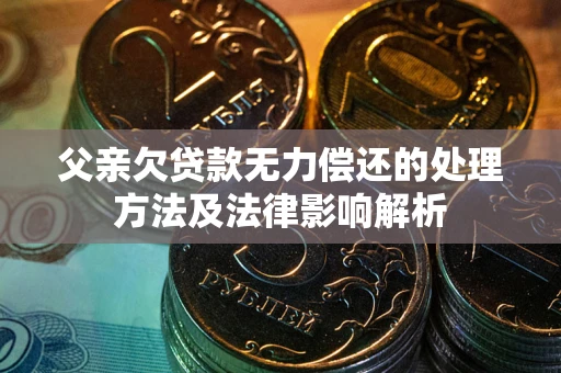济南父亲欠贷款无力偿还的处理方法及法律影响解析