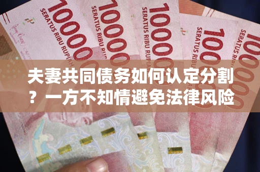 济南夫妻共同债务如何认定分割？一方不知情避免法律风险必看！